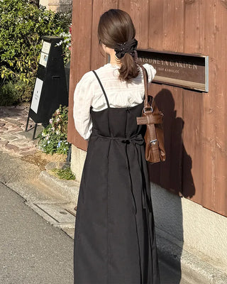 Simple bustier long dress