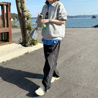 Line Point Wide Pants