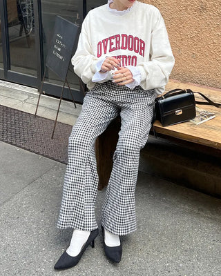 Letter print sweatshirt