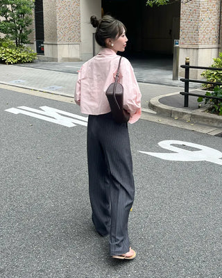 Basic crop shirt