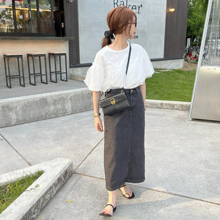 Organza Layered T-Shirt