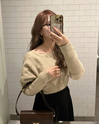 Classic boat neck knit