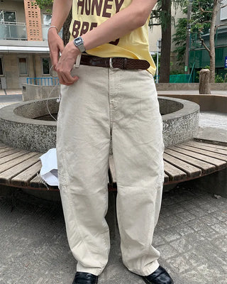 Cutout Wide Fit Pants