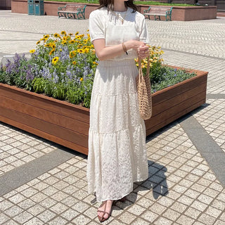 Punched Simple Summer Knit