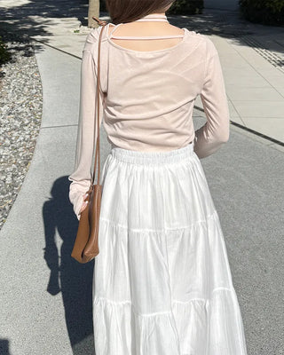 Slim Drape Point T-Shirt