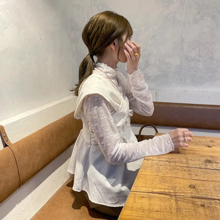 Twist Ribbon Camisole Blouse