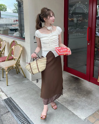 Simple long skirt