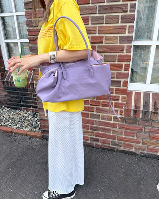 Nylon Multi-Square Tote Bag