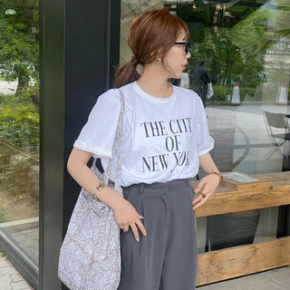 THE CITY Boxy Fit T-Shirt