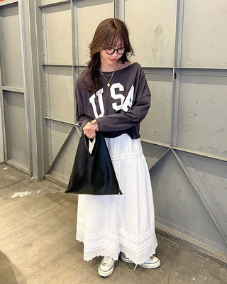USA Cropped T-Shirt