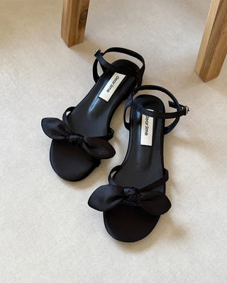 Ribbon detail sandals