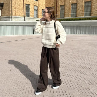 Color patchwork knit