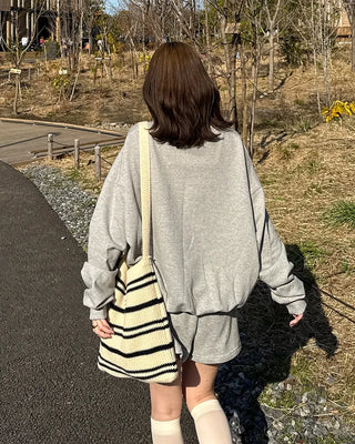 1987 Sweatshirt and Shorts Set