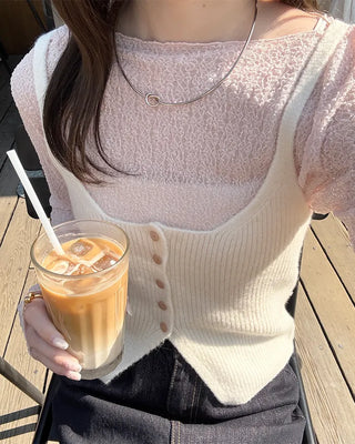 Knit Rib Bustier