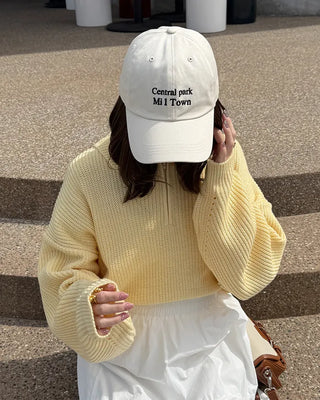 TOWN Lettering Ball Cap