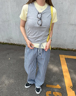 Drawstring Tank & T-Shirt Set