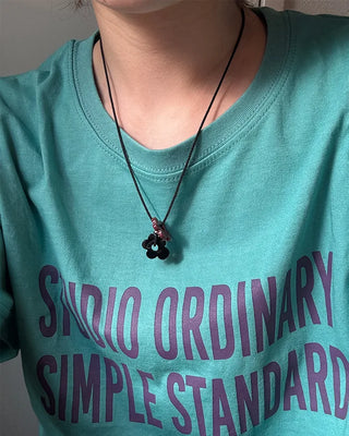 Double Flower Necklace