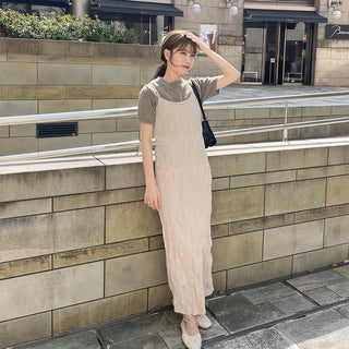 Wrinkle Camisole Dress