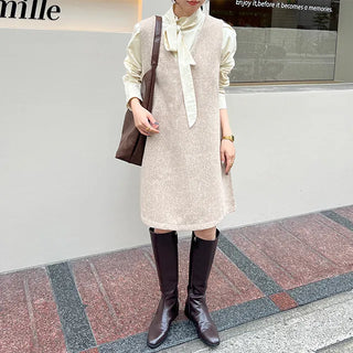 Ribbon tie blouse