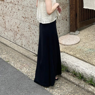Semi-mermaid long skirt