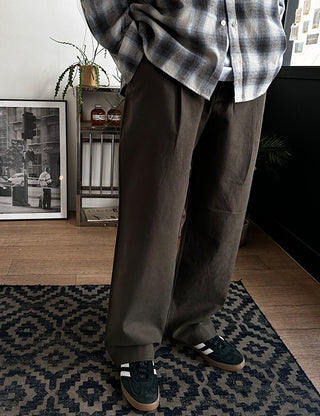 Made Cotton Half-Banding Pants (4 colors)