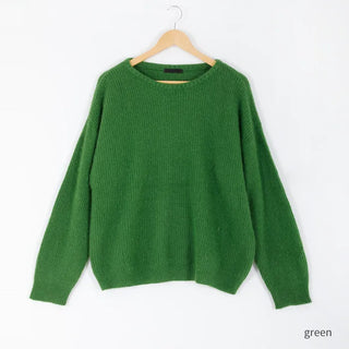 color pop angora knit