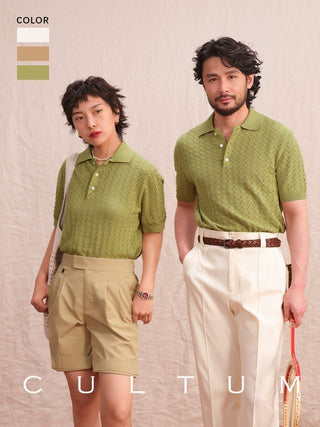 [CULTUM] Long-staple Cotton Polo Shirt
