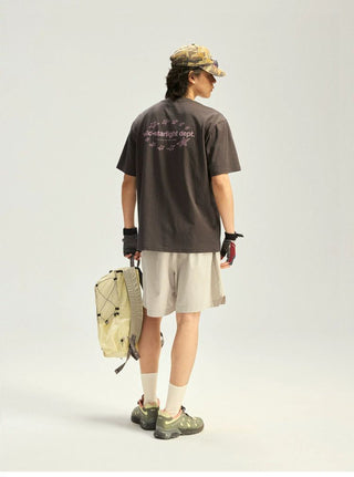 [Monterest] Quick-Dry Star Print Relaxed Fit Tee