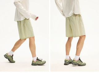 [Monterest] Water Repellent Contrast Stitch Shorts