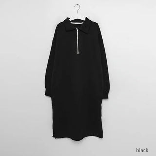Half-zip dress