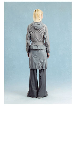 CONP Knitted mesh tight vest (gray)