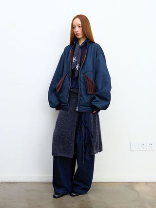 [NeverSeez] Wool-Lined Pilot Jacket