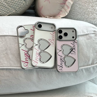 Appleacc-[MADE]-ANGEL-BABY-LIGHT-MINT-MIRROR-BUMPER-CASE