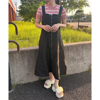 Zippered dress