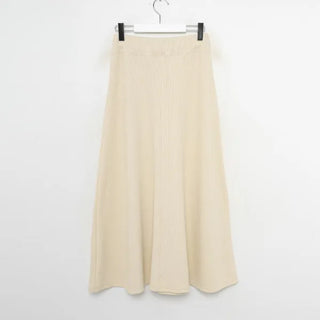 Flared long skirt