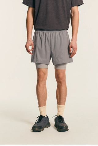 [Monterest] UPF50+ 2-in-1 Stretch Sport Shorts