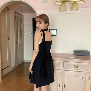 Shirred mini dress