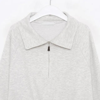 Half-zip sweatshirt