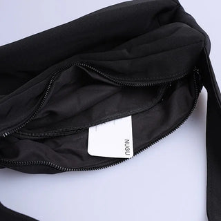 black cross bag