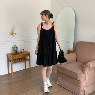 Ribbon Mini Can-Can Dress