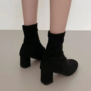 Suede Chelsea Ankle Boots