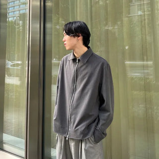 Basic color blouson
