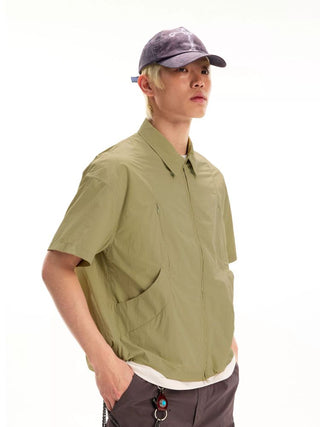 [Monterest] UPF50+ Water Repellent Zip-Up Shirt Jacket
