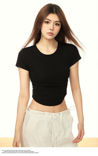 IRREGULAR FITTED TOP