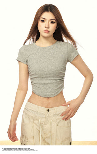 IRREGULAR FITTED TOP