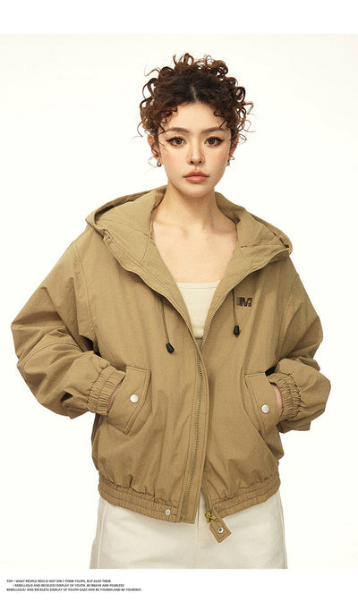 HIGH-END HOODED WORK WEAR JACKET