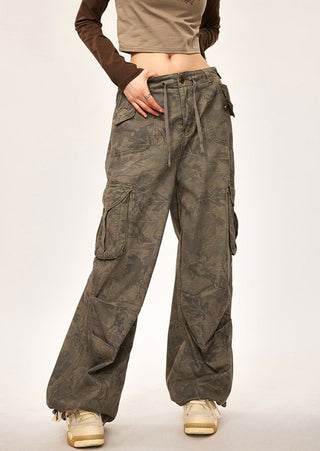 camouflage workwear pants