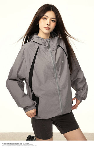 HOODED SUN PROTECTION JACKET