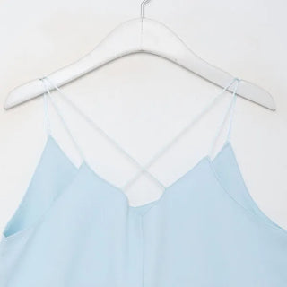 Back-cross camisole dress