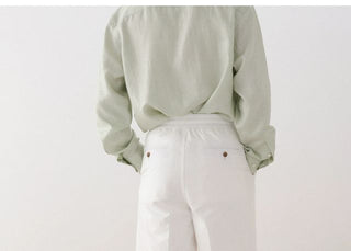 [CULTUM] Cotton Drawstring Shorts